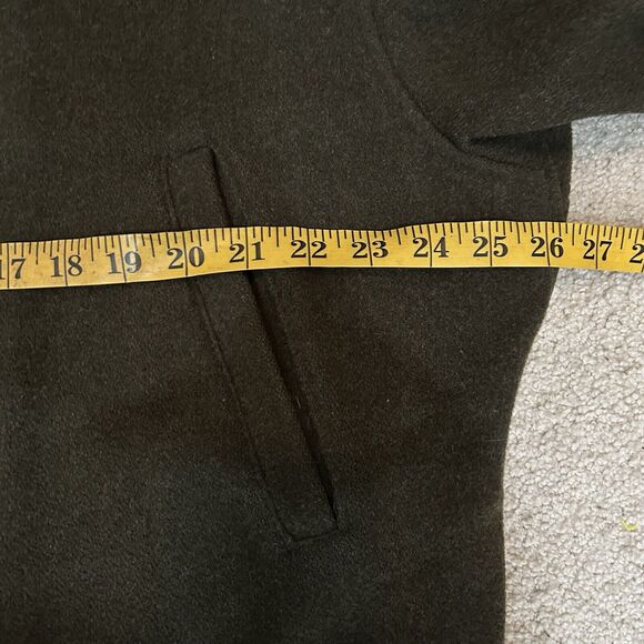 VTG Polo Ralph Lauren Wool Jacket Green Bomber Full Zip USA Men's Size Medium - Picture 5 of 10